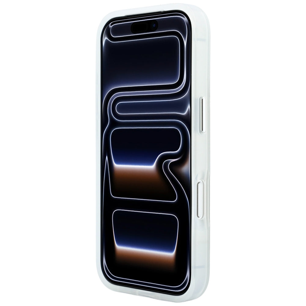 Husa MagSafe pentru Apple iPhone 18 Pro / 17 Pro, Karl Lagerfeld, HC IML Ikonik Sketch Print, Bej