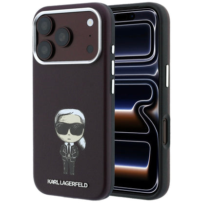Husa MagSafe pentru Apple iPhone 18 Pro / 17 Pro, Karl Lagerfeld, Ikonik Sketch, Visinie