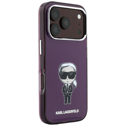 Husa MagSafe pentru Apple iPhone 18 Pro / 17 Pro, Karl Lagerfeld, HC IML Ikonik Sketch Print, Visinie