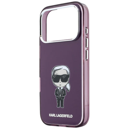 Husa MagSafe pentru Apple iPhone 18 Pro / 17 Pro, Karl Lagerfeld, HC IML Ikonik Sketch Print, Visinie
