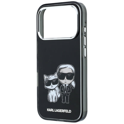 Husa MagSafe pentru Apple iPhone 18 Pro / 17 Pro, Karl Lagerfeld, IML KC Bodies Sketch Print, Neagra