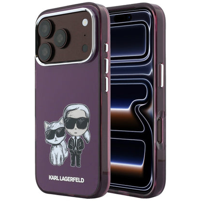 Husa MagSafe pentru Apple iPhone 18 Pro / 17 Pro, Karl Lagerfeld, IML KC Bodies Sketch Print, Visinie
