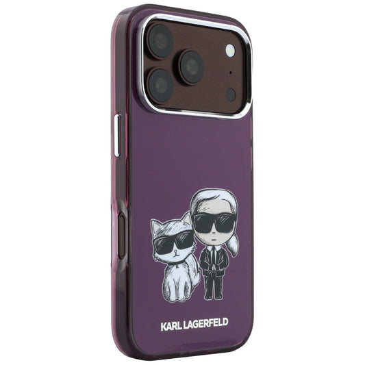 Husa MagSafe pentru Apple iPhone 18 Pro / 17 Pro, Karl Lagerfeld, IML KC Bodies Sketch Print, Visinie