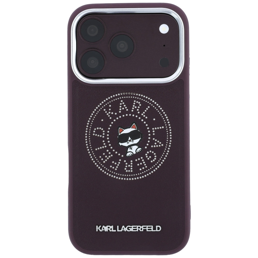 Husa MagSafe pentru Apple iPhone 18 Pro / 17 Pro, Karl Lagerfeld, Point and Choupette Sketch, Visinie