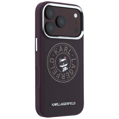 Husa MagSafe pentru Apple iPhone 18 Pro / 17 Pro, Karl Lagerfeld, Point and Choupette Sketch, Visinie