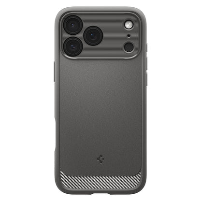 Husa MagSafe pentru Apple iPhone 18 Pro / 17 Pro, Spigen, Rugged Armor, Gri ACS12148