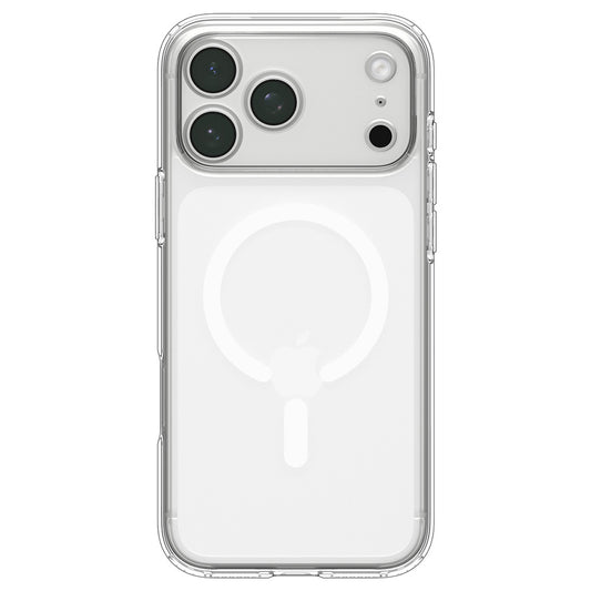 Husa MagSafe pentru Apple iPhone 18 Pro / 17 Pro, Spigen, Ultra Hybrid, Alba Satinata ACS12161