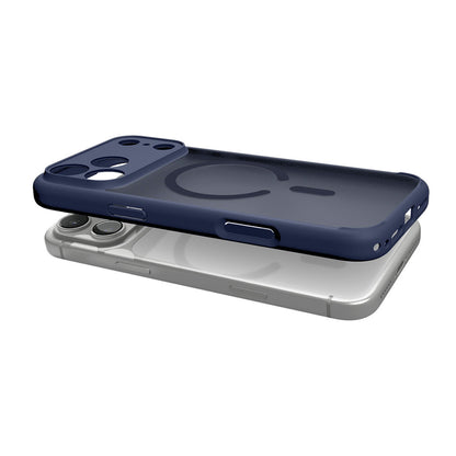 Husa MagSafe pentru Apple iPhone 18 Pro / 17 Pro, Spigen, Ultra Hybrid, Bleumarin Satinata ACS11931