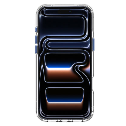 Husa MagSafe pentru Apple iPhone 18 Pro / 17 Pro, Spigen, Ultra Hybrid Optik S, Transparenta Bleumarin ACS11922