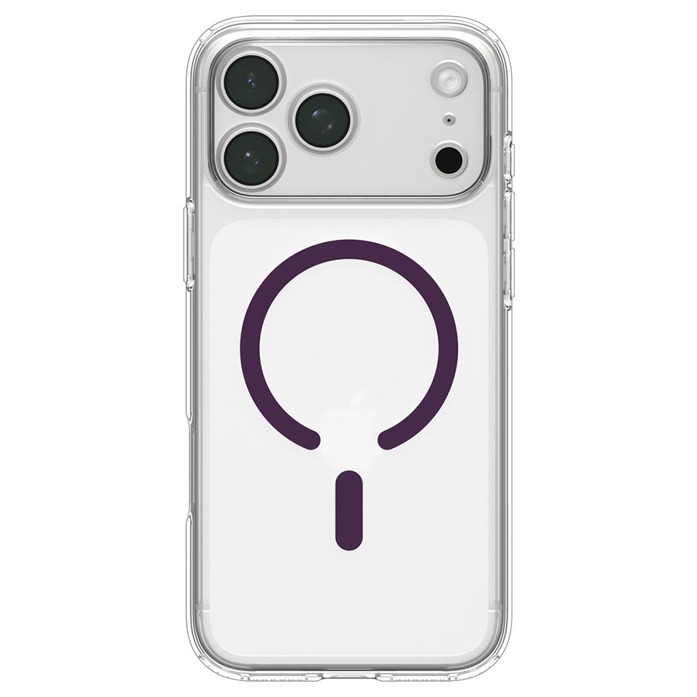 Husa MagSafe pentru Apple iPhone 18 Pro / 17 Pro, Spigen, Ultra Hybrid, Visinie Transparenta ACS12335