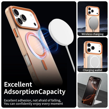 Husa MagSafe pentru Apple iPhone 18 Pro / 17 Pro, Techsuit, CandyCase, Portocalie