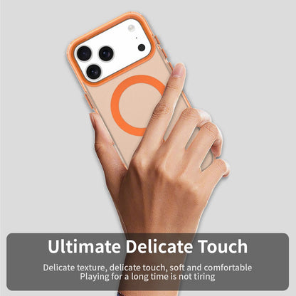 Husa MagSafe pentru Apple iPhone 18 Pro / 17 Pro, Techsuit, CandyCase, Portocalie