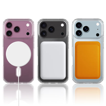 Husa MagSafe pentru Apple iPhone 18 Pro / 17 Pro, Techsuit, Pro, Transparenta