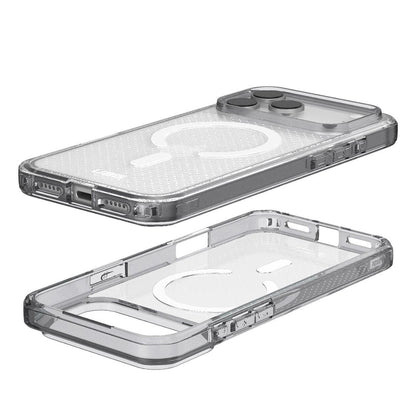Husa MagSafe pentru Apple iPhone 18 Pro / 17 Pro, Urban Armor Gear, Dot, Argintie