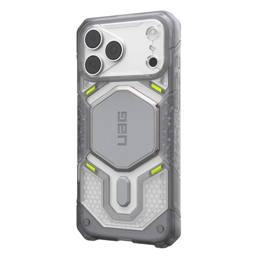 Husa MagSafe pentru Apple iPhone 18 Pro / 17 Pro, Urban Armor Gear, Monarch Pro, Argintie