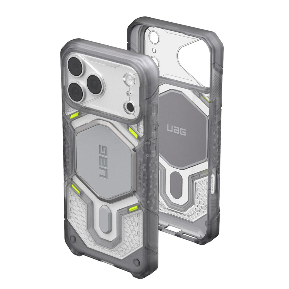 Husa MagSafe pentru Apple iPhone 18 Pro / 17 Pro, Urban Armor Gear, Monarch Pro, Argintie