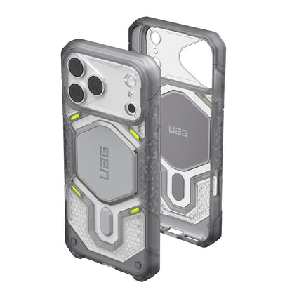 Husa MagSafe pentru Apple iPhone 18 Pro / 17 Pro, Urban Armor Gear, Monarch Pro, Argintie