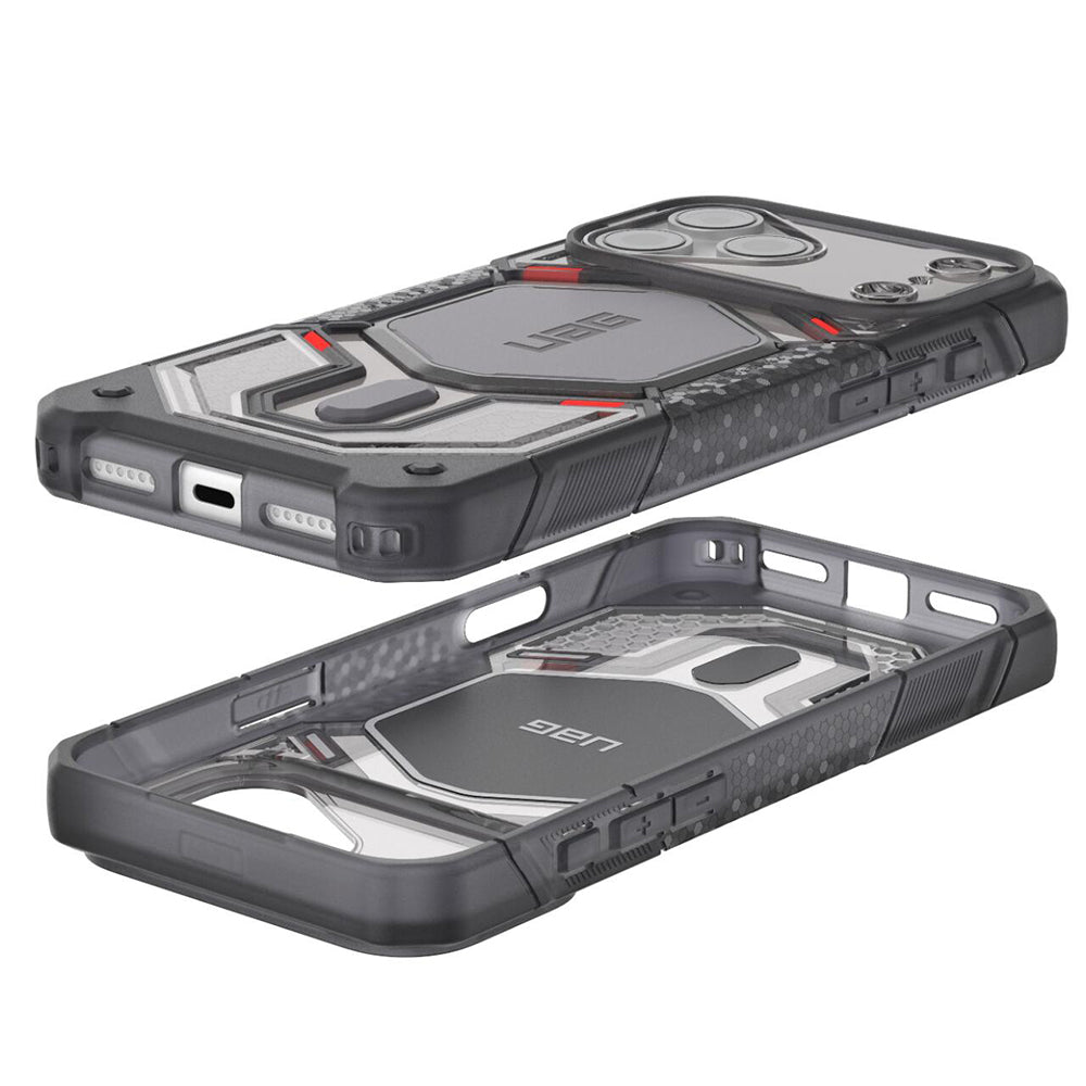 Husa MagSafe pentru Apple iPhone 18 Pro / 17 Pro, Urban Armor Gear, Monarch Pro, Gri Deschis