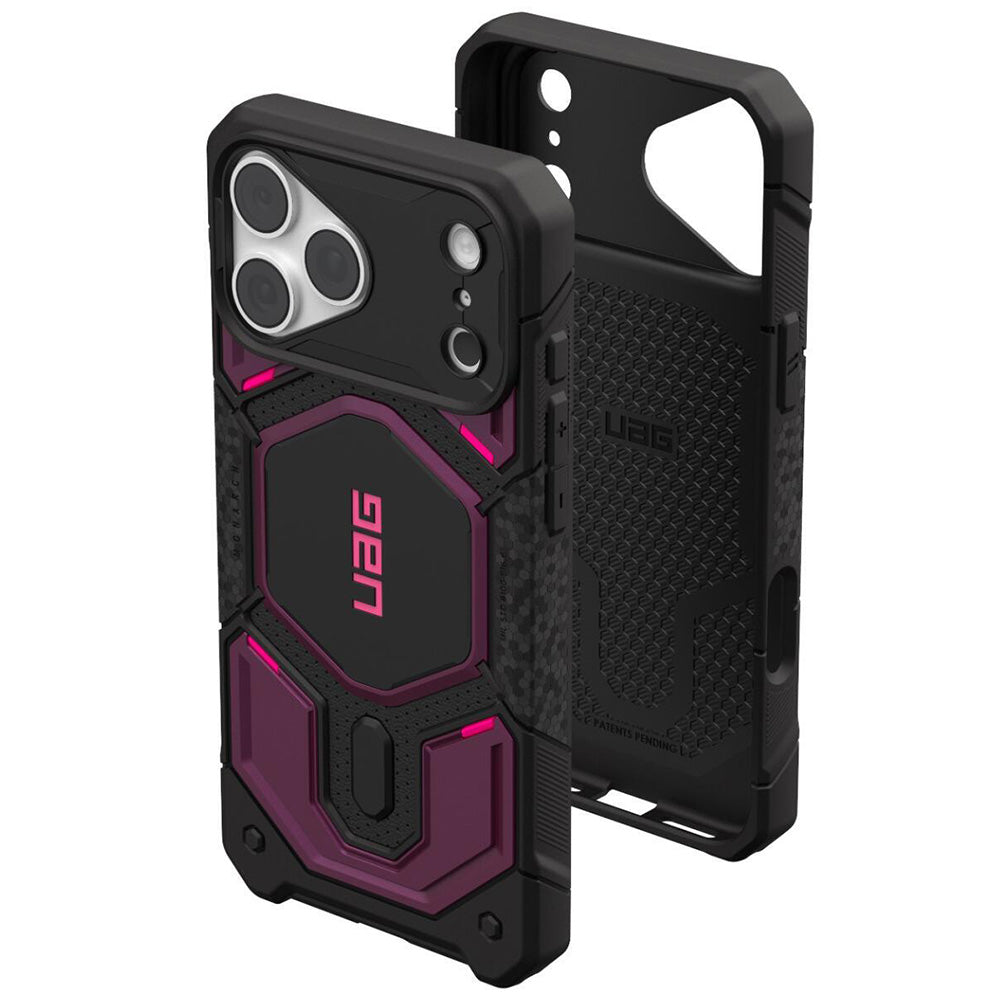 Husa MagSafe pentru Apple iPhone 18 Pro / 17 Pro, Urban Armor Gear, Monarch Pro, Mov