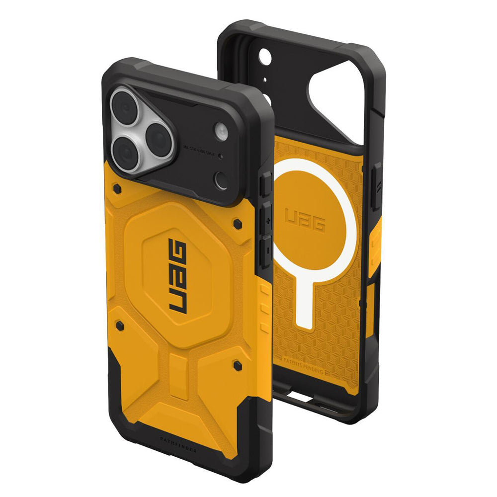 Husa MagSafe pentru Apple iPhone 18 Pro / 17 Pro, Urban Armor Gear, Pathfinder, Galbena