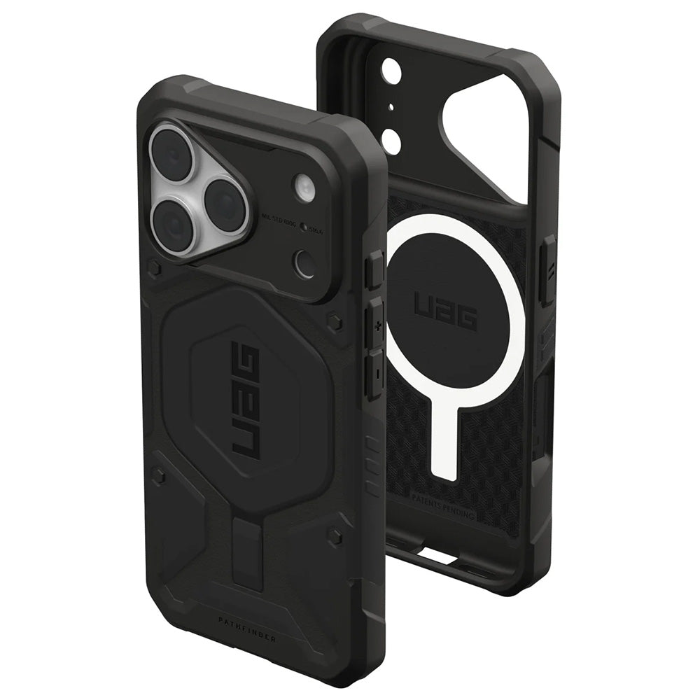 Husa MagSafe pentru Apple iPhone 18 Pro / 17 Pro, Urban Armor Gear, Pathfinder, Neagra