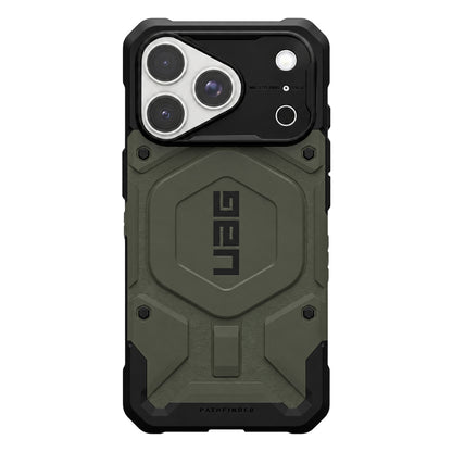 Husa MagSafe pentru Apple iPhone 18 Pro / 17 Pro, Urban Armor Gear, Pathfinder, Verde