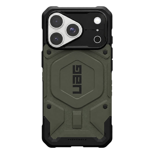 Husa MagSafe pentru Apple iPhone 18 Pro / 17 Pro, Urban Armor Gear, Pathfinder, Verde