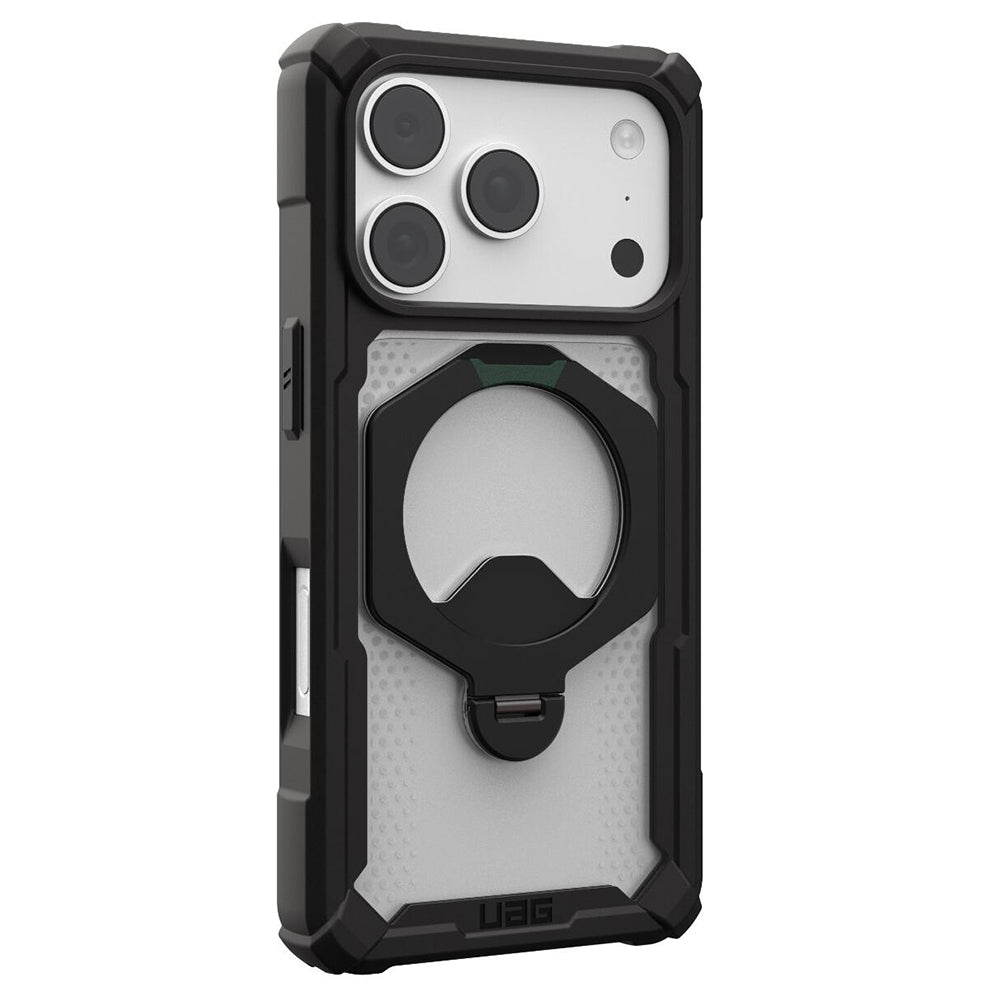 Husa MagSafe pentru Apple iPhone 18 Pro / 17 Pro, Urban Armor Gear, Plasma XTE, Neagra Transparenta