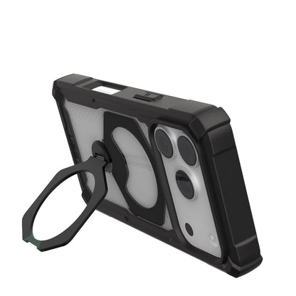 Husa MagSafe pentru Apple iPhone 18 Pro / 17 Pro, Urban Armor Gear, Plasma XTE, Neagra Transparenta