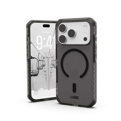 Husa MagSafe pentru Apple iPhone 18 Pro / 17 Pro, Urban Armor Gear, Plyo LT, Gri
