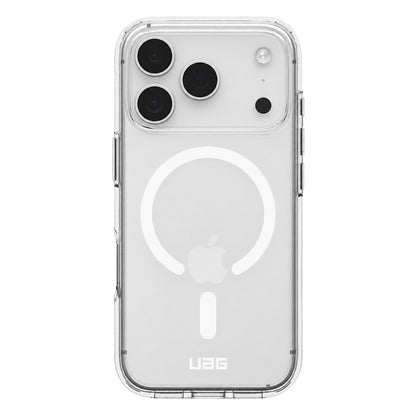 Husa MagSafe pentru Apple iPhone 18 Pro / 17 Pro, Urban Armor Gear, Scout Clear, Alba