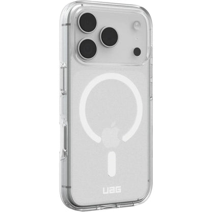 Husa MagSafe pentru Apple iPhone 18 Pro / 17 Pro, Urban Armor Gear, Scout Clear, Alba