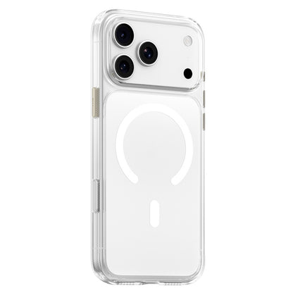 Husa MagSafe pentru Apple iPhone 18 Pro Max / 17 Pro Max, Blueo, Crystal+ Anti-Drop, Transparenta