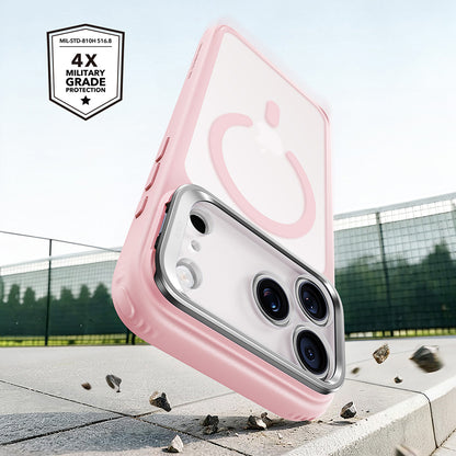 Husa MagSafe pentru Apple iPhone 18 Pro Max / 17 Pro Max, ESR, Classic Hybrid Kickstand, Roz Satinata