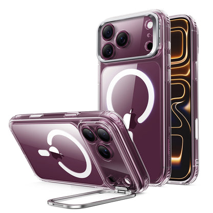 Husa MagSafe pentru Apple iPhone 18 Pro Max / 17 Pro Max, ESR, Classic Hybrid Kickstand, Transparenta