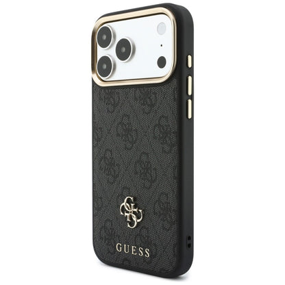Husa MagSafe pentru Apple iPhone 18 Pro Max / 17 Pro Max, Guess, 4G Cardslot, Neagra