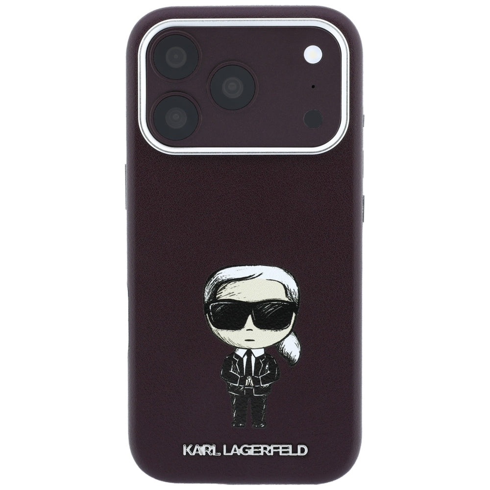 Husa MagSafe pentru Apple iPhone 18 Pro Max / 17 Pro Max, Karl Lagerfeld, HC SW Ikonik, Visinie