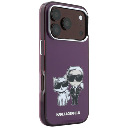Husa MagSafe pentru Apple iPhone 18 Pro Max / 17 Pro Max, Karl Lagerfeld, IML KC Bodies Sketch Print, Visinie