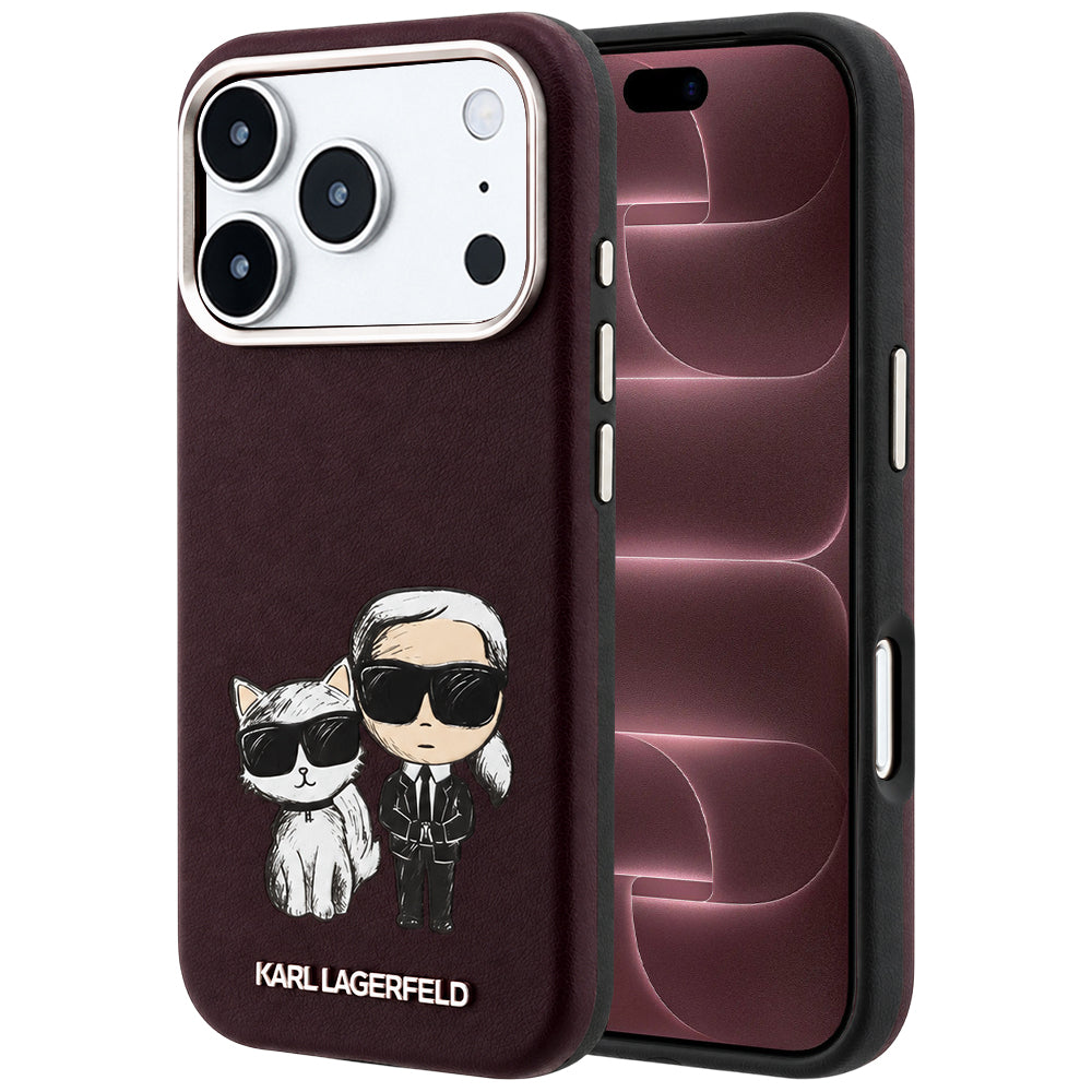 Husa MagSafe pentru Apple iPhone 18 Pro Max / 17 Pro Max, Karl Lagerfeld, KC Bodies Sketch, Visinie