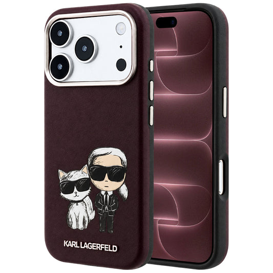 Husa MagSafe pentru Apple iPhone 18 Pro Max / 17 Pro Max, Karl Lagerfeld, KC Bodies Sketch, Visinie