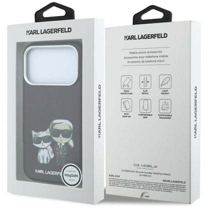 Husa MagSafe pentru Apple iPhone 18 Pro Max / 17 Pro Max, Karl Lagerfeld, KC Bodies Sketch, Visinie
