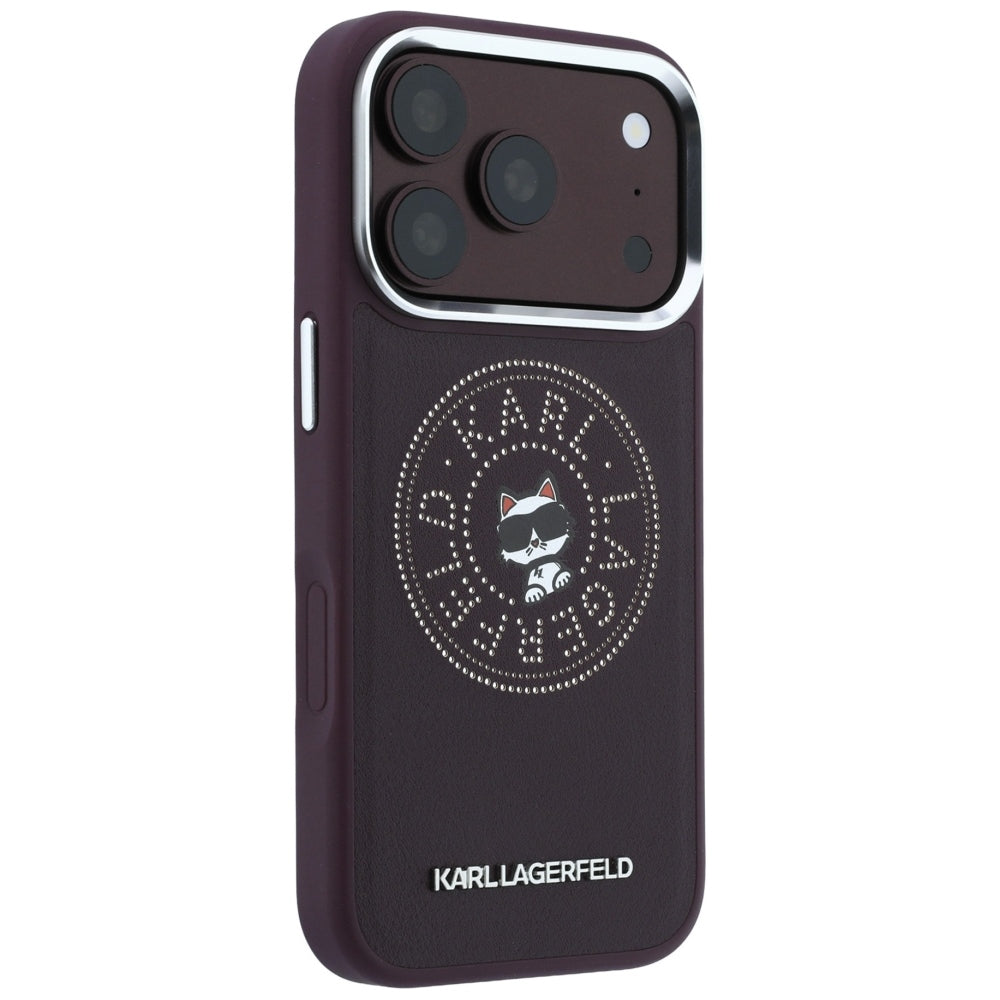 Husa MagSafe pentru Apple iPhone 18 Pro Max / 17 Pro Max, Karl Lagerfeld, Point and Choupette Sketch, Visinie