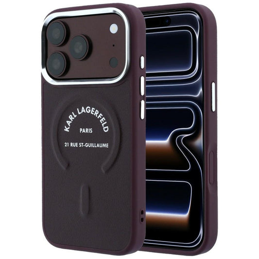 Husa MagSafe pentru Apple iPhone 18 Pro Max / 17 Pro Max, Karl Lagerfeld, Ring Karl RSG Logo, Visinie
