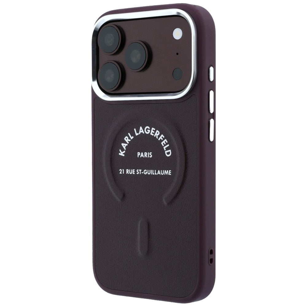 Husa MagSafe pentru Apple iPhone 18 Pro Max / 17 Pro Max, Karl Lagerfeld, Ring Karl RSG Logo, Visinie