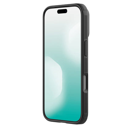 Husa MagSafe pentru Apple iPhone 18 Pro Max / 17 Pro Max, Nillkin, CamShield Pro, Neagra Transparenta