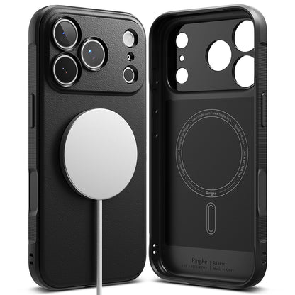 Husa MagSafe pentru Apple iPhone 18 Pro Max / 17 Pro Max, Ringke, Onyx, Neagra
