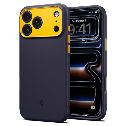 Husa MagSafe pentru Apple iPhone 18 Pro Max / 17 Pro Max, Spigen, Caseology Nano Pop, Mov ACS12140