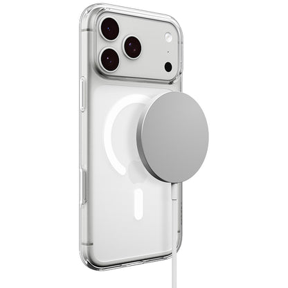 Husa MagSafe pentru Apple iPhone 18 Pro Max / 17 Pro Max, Spigen, Liquid Crystal, Transparenta Alba ACS12143