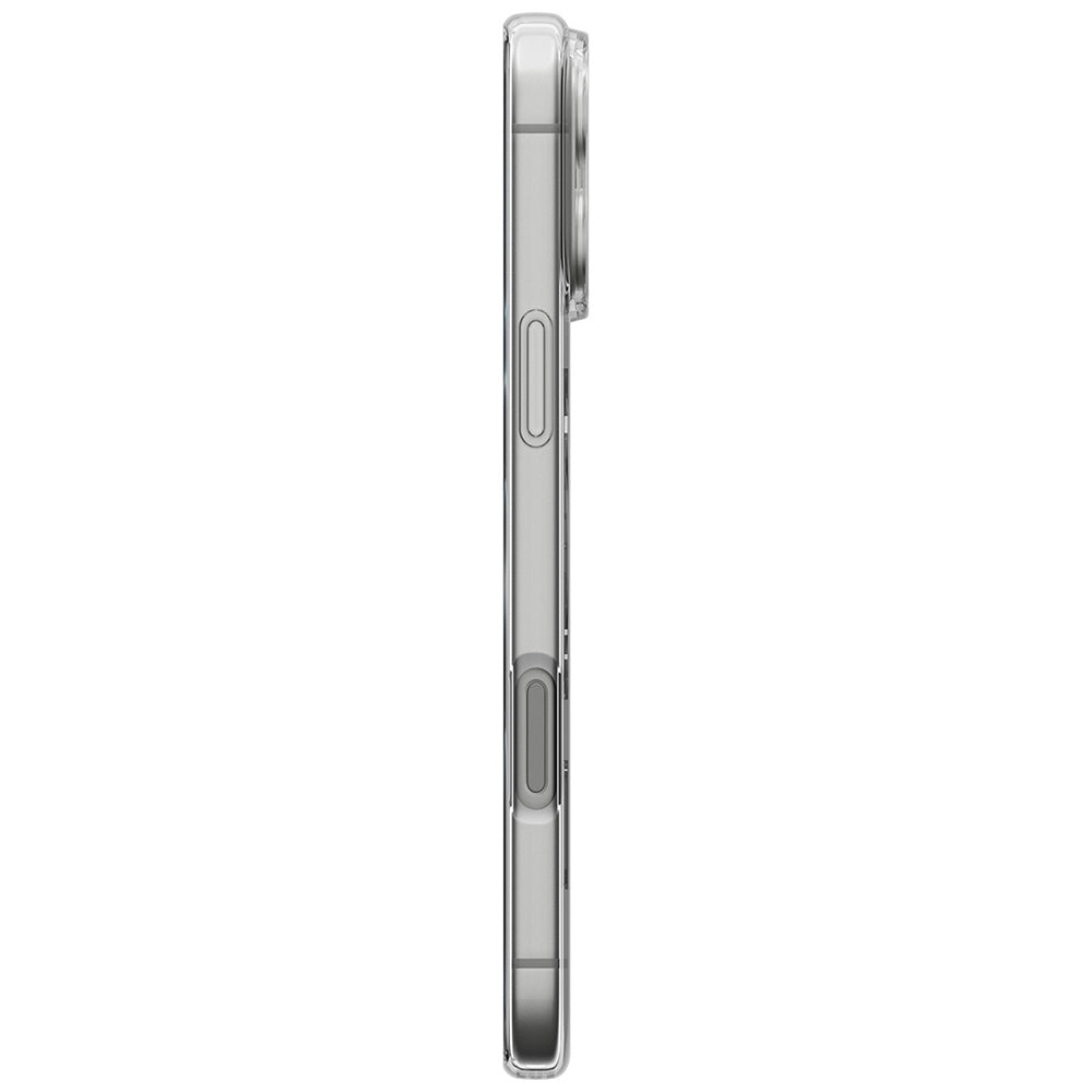 Husa MagSafe pentru Apple iPhone 18 Pro Max / 17 Pro Max, Spigen, Liquid Crystal, Transparenta Alba ACS12143