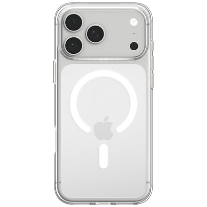 Husa MagSafe pentru Apple iPhone 18 Pro Max / 17 Pro Max, Spigen, Liquid Crystal, Transparenta Alba ACS12143